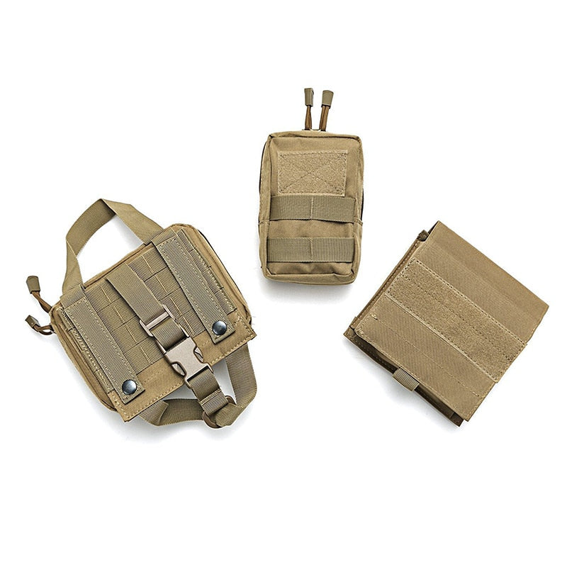 Tactical Military Dog Harness Home Fusion