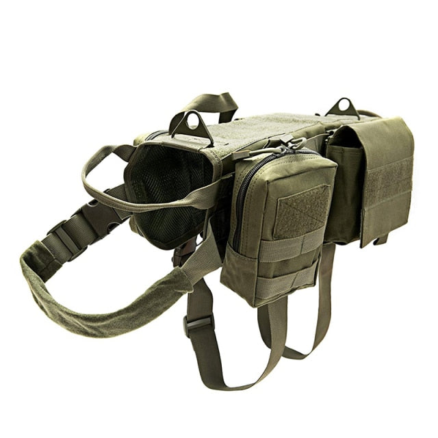 Tactical Military Dog Harness Home Fusion