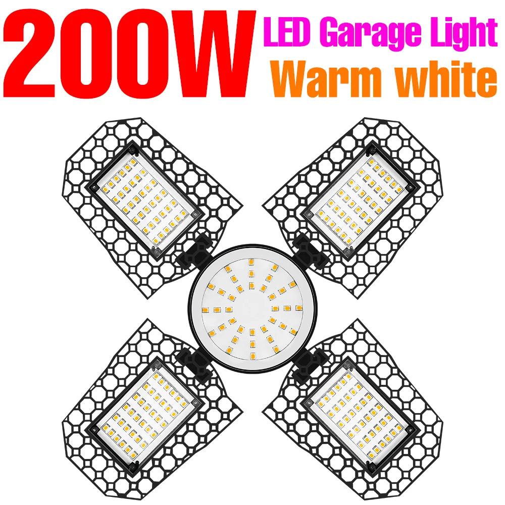 E27 Bulb LED Super Bright Industrial Lighting LED Garage Light 220V Lamp High Bay Light 110V Bombillas Warehouse 200W 300W 400W - Home Fusion