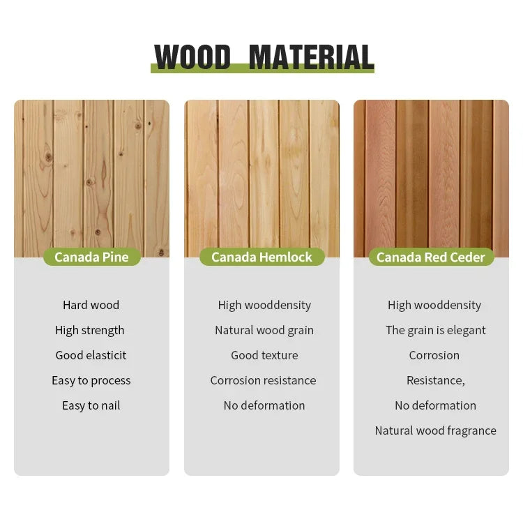 modular outdoor sauna kit