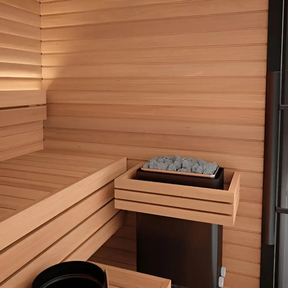 modular outdoor sauna kit