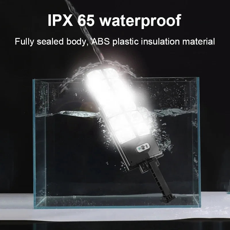 Solar Led Light Outdoor Garden Street Lamp. Home Fusion