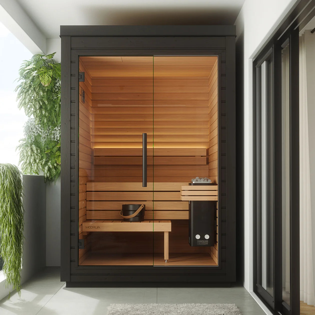 modular outdoor sauna kit