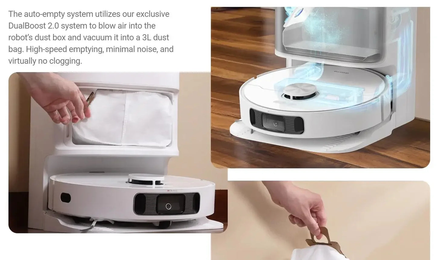 Global Dreame L10s Ultra Robot Vacuum and Mop Combo Auto Mop Cleaning.