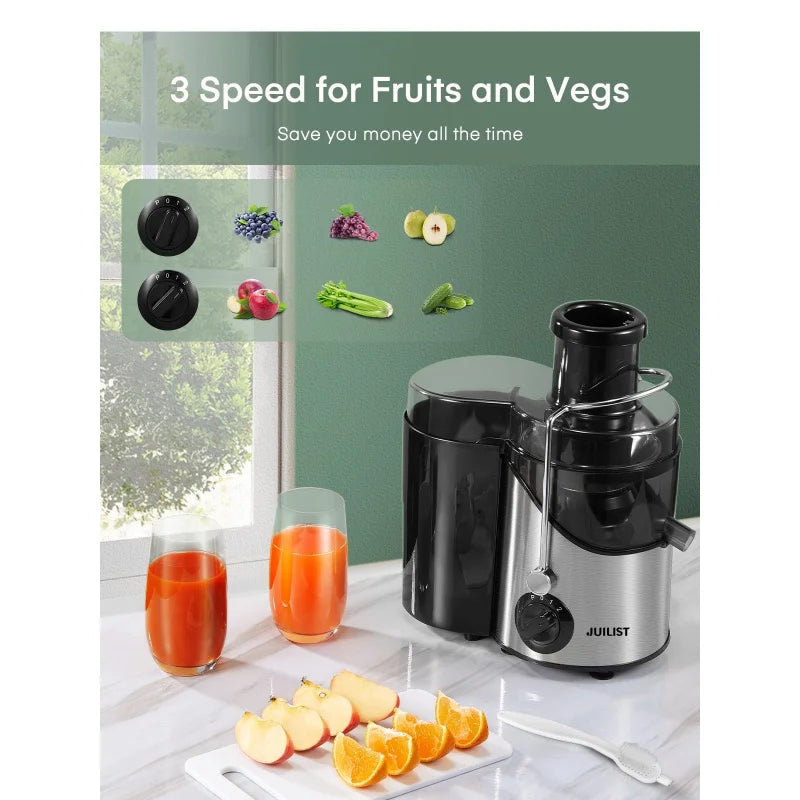 Juicer Ultra Power Easy Clean Extractor Press Centrifugal Juicing Machine Home Fusion