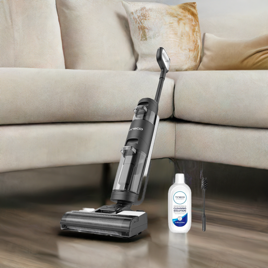 Tineco Floor ONE S3 Breeze Cordless Hardwood Floors Cleaner, Lightweight Wet Dry Vacuum Cleaners with Smart Control System Home Fusion