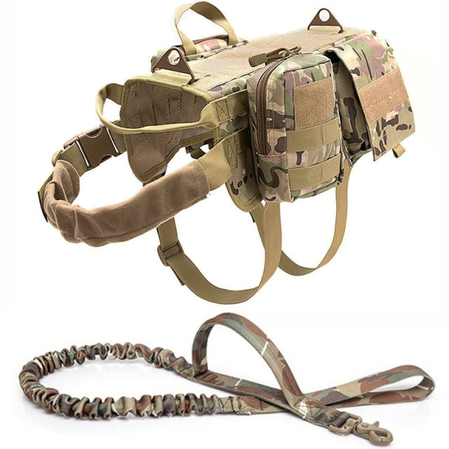 Tactical Military Dog Harness Home Fusion