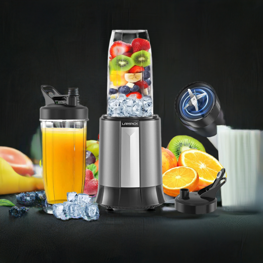 Portable Blender for Smoothies and Shakes And Nutrient Extractions With 2pcs BPA-Free 27 Oz Portable Blender , And To-Go Lids