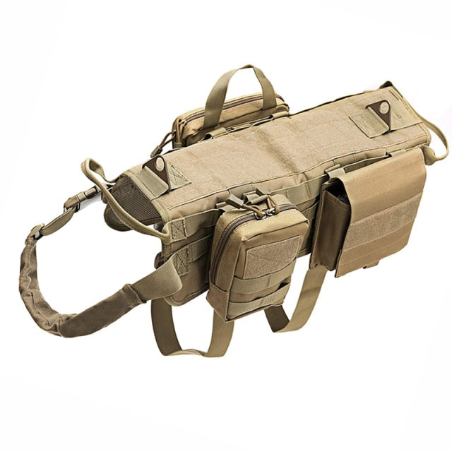 Tactical Military Dog Harness Home Fusion
