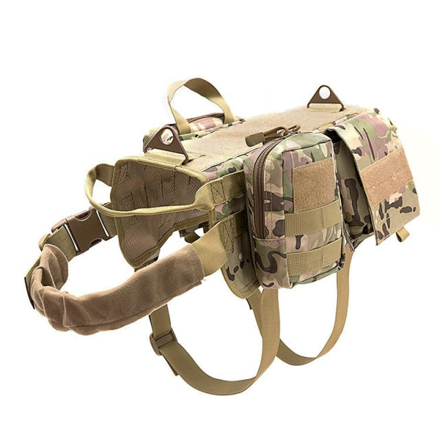 Tactical Military Dog Harness Home Fusion