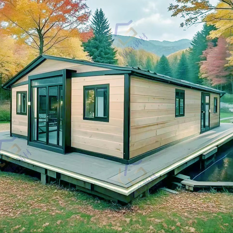 Luxury 40ft Prefabricated House – 3 Bed, Kitchen & Bathroom