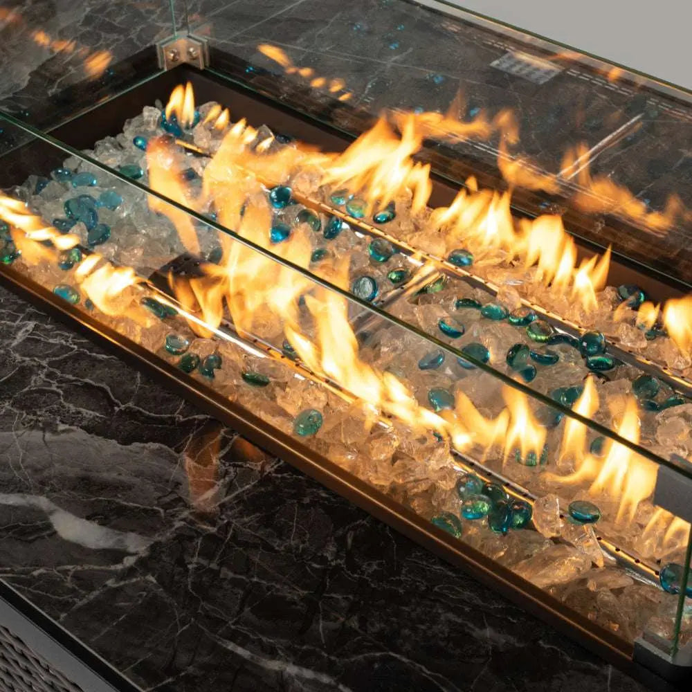 44inch-outdoor-fire-pit-propane ceramic tabletop. - Home Fusion