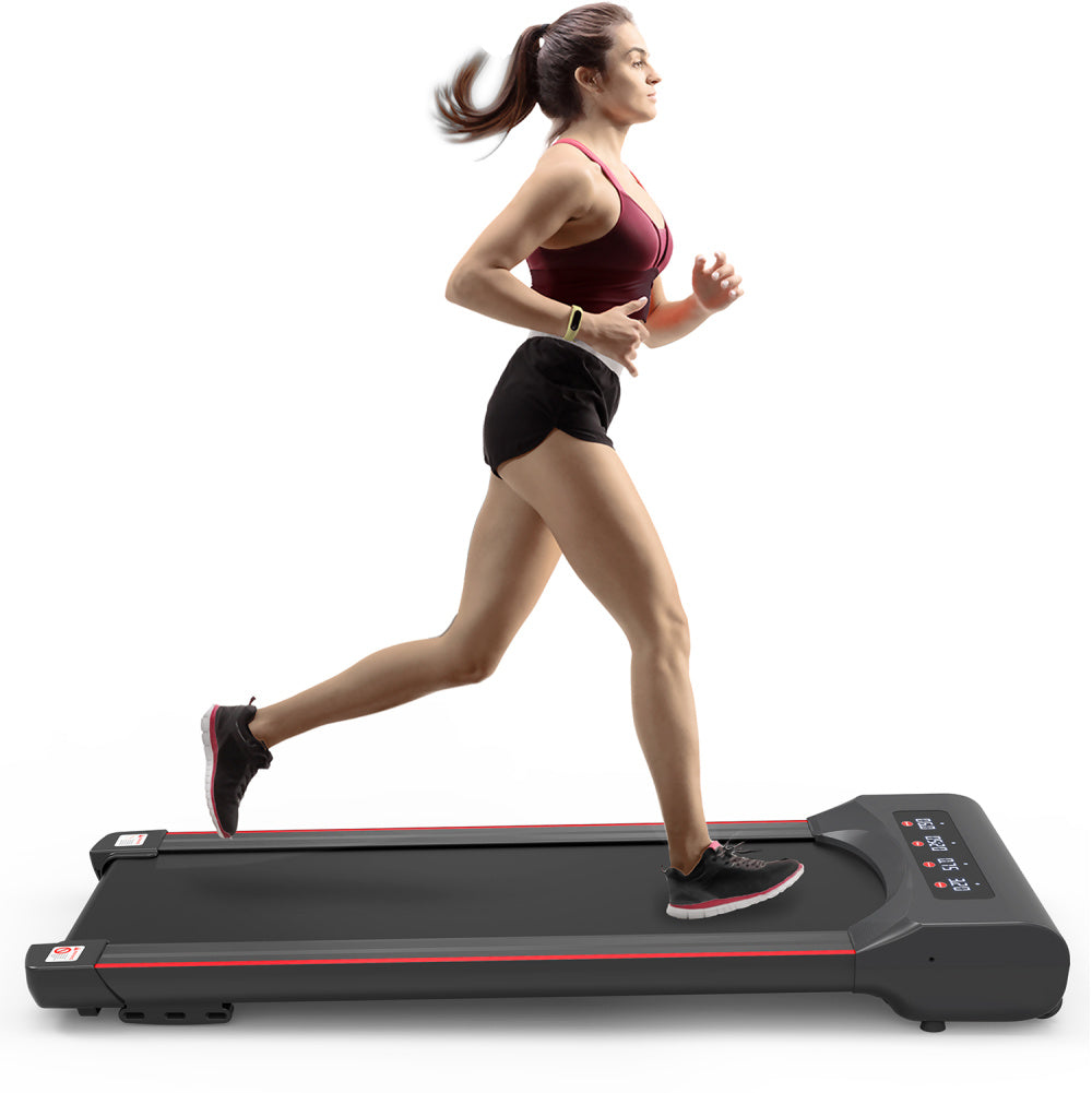 Under Desk Treadmill Machine 300 LB Capacity Walking Pad  for Home Office - Home Fusion