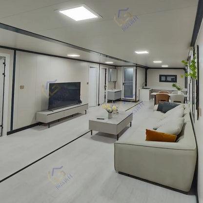 Luxury 40ft Foldable Prefab Home – 3 Bed, Kitchen & Bathroom - Home Fusion