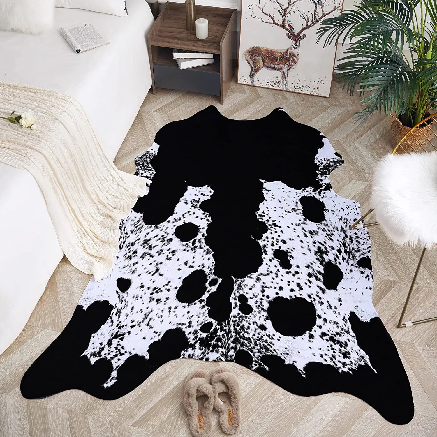 44368940171435|44368940269739|44368940368043 NOAHAS Faux Cowhide Rug Carpet Cute Cow Hide Rug for Living Room Bedroom Western Home Decor Faux Fur Cow Print Rugs 076823-f9.myshopify.com