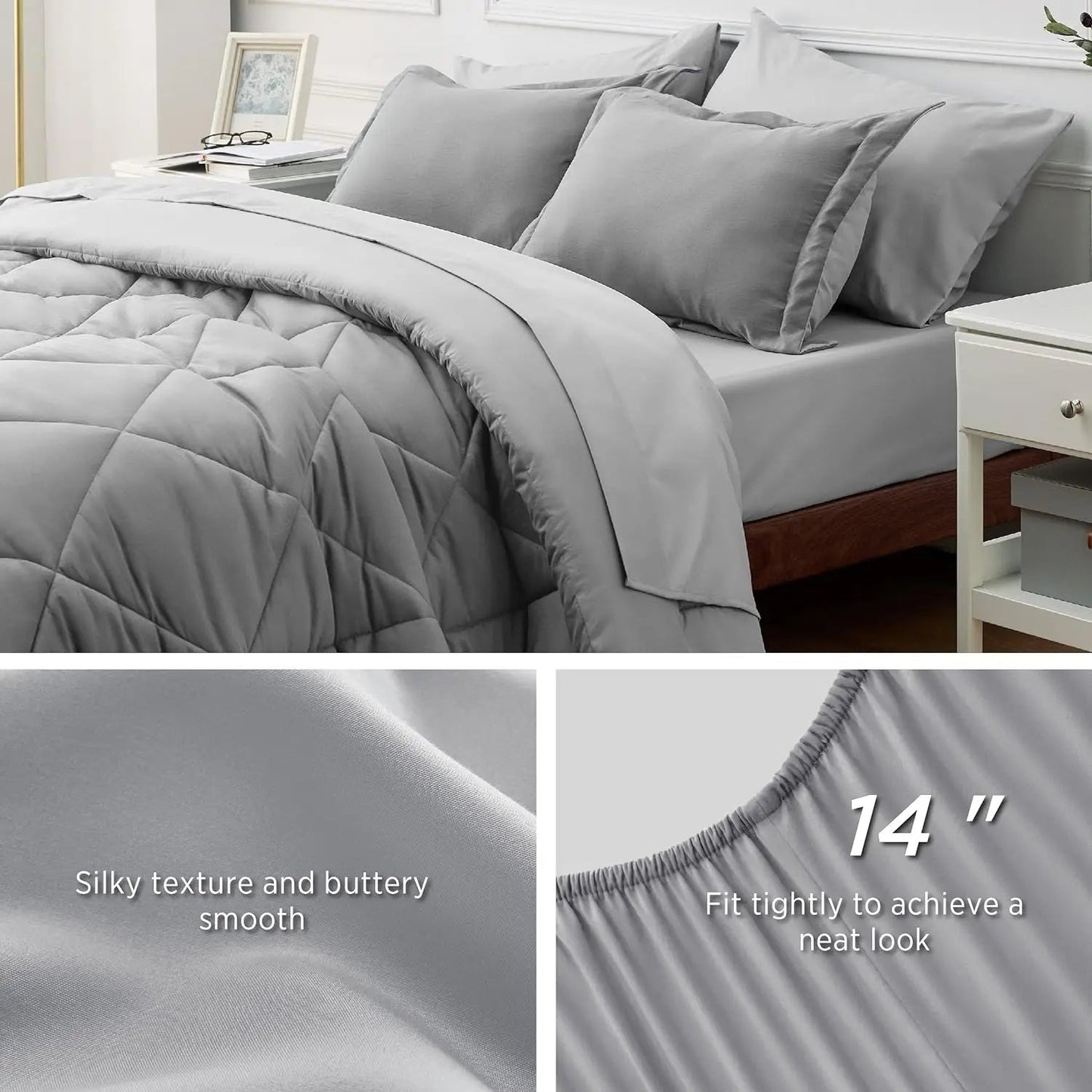 Bedsure All Season Comforter Set. Home Fusion Bedsure All Season Comforter Set. 076823-f9.myshopify.com