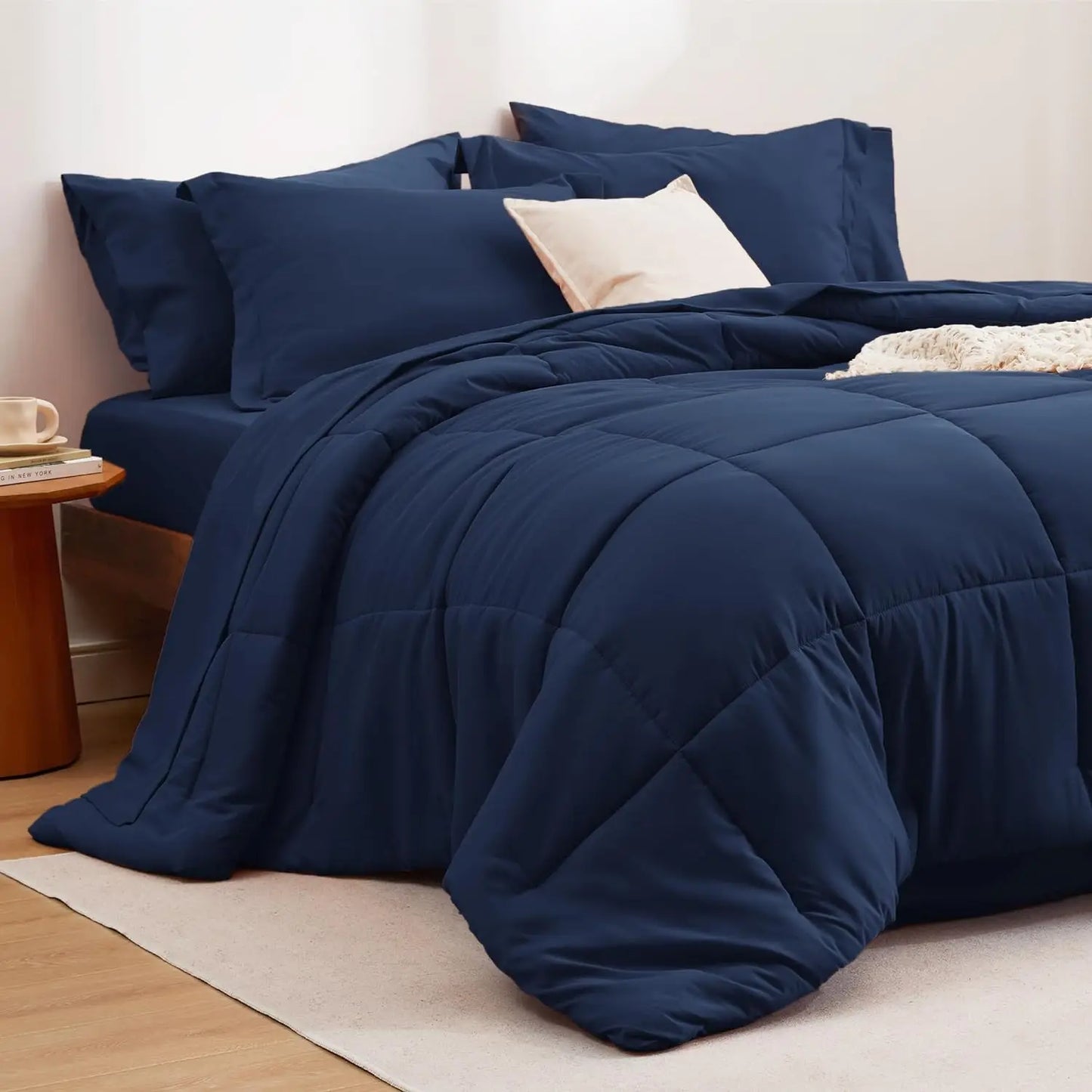 44567092330667|44567092363435|44567092396203|44567092428971 Bedsure All Season Comforter Set. 076823-f9.myshopify.com