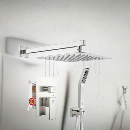 wall mounted shower head bathroom shower - Home Fusion