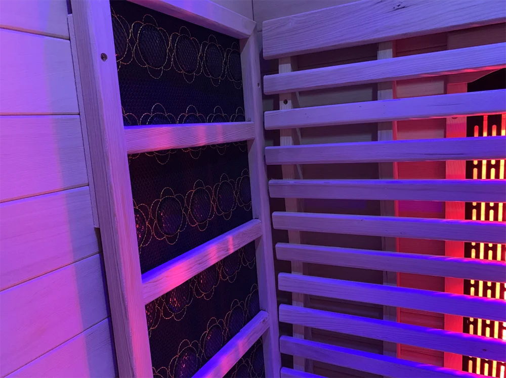 Smartmak 1-Person Infrared Sauna Room – Indoor Colorful Light Sauna. 076823-f9.myshopify.com