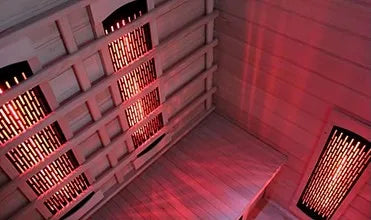 Smartmak 1-Person Infrared Sauna Room – Indoor Colorful Light Sauna.