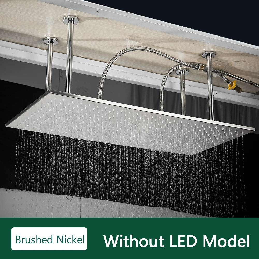 ceiling-mounted shower head