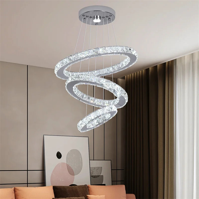 Modern Large Crystal Led Pendant Chandelier Lights Luxury Led Lusters Hanging Lamp for Bedroom Home Lighting Fixtures Home Decor Home Fusion Modern Large Crystal Led Pendant Chandelier Lights Luxury Led Lusters Hanging Lamp for Bedroom Home Lighting Fixtures Home Decor 076823-f9.myshopify.com