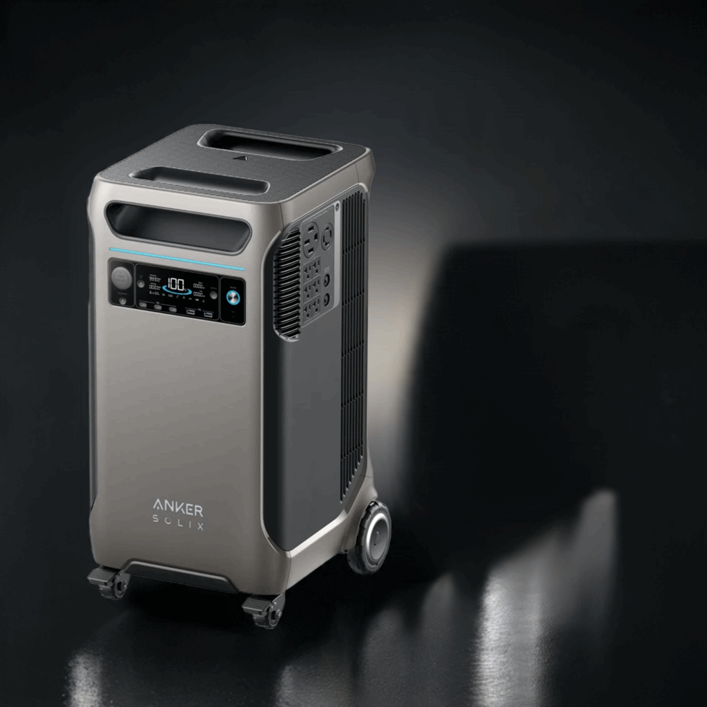 SOLIX F3800 Portable Power Station, 3840Wh, LiFePO4 Batteries, Ultra-High 6000W AC Output with 120V/240V, Solar Generator - Home Fusion