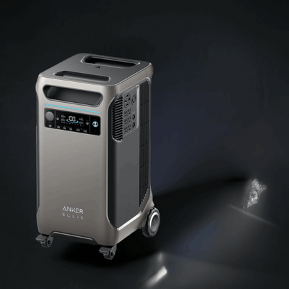 SOLIX F3800 Portable Power Station, 3840Wh, LiFePO4 Batteries, Ultra-High 6000W AC Output with 120V/240V, Solar Generator - Home Fusion