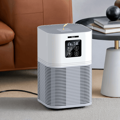 2 in 1 Air Purifier for Home Allergies Pets Hair Odor Eliminators, Aromatherapy diffuser and Auto Mode, Quiet Air Cleaner - Home Fusion