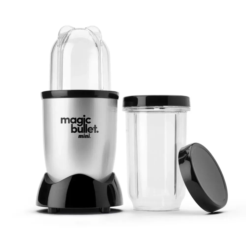 14 oz mini BPA-free personal blender with stainless steel cross blade for smoothies and shakes