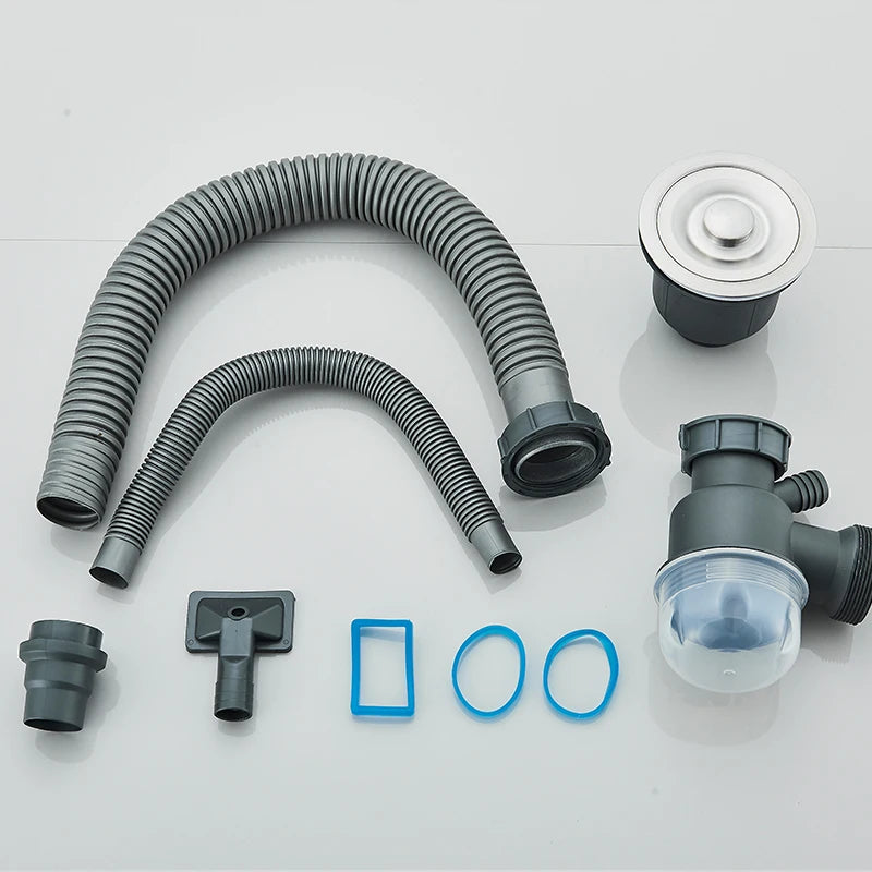 304 Stainless Steel Waterfall Kitchen Sink Sink Large Single basin With Large Single Slot Sink Above Counter With Cup Disher Home Fusion 304 Stainless Steel Waterfall Kitchen Sink Sink Large Single basin With Large Single Slot Sink Above Counter With Cup Disher 076823-f9.myshopify.com