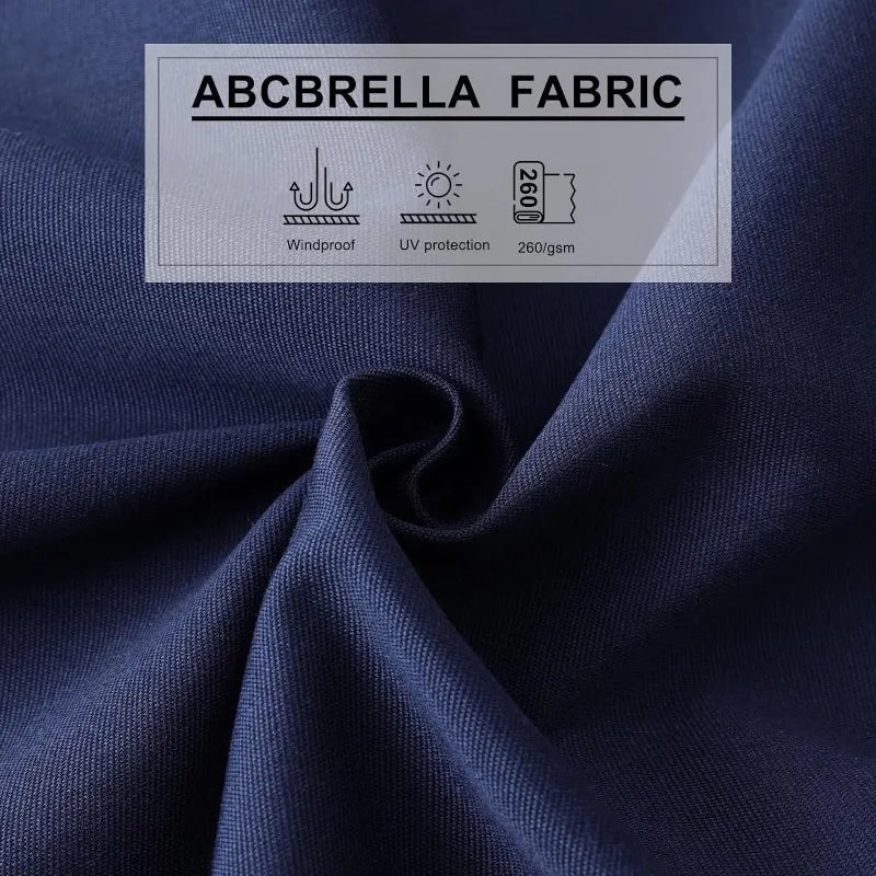 Windproof 10ft Cantilever Patio Umbrella - 360° Rotation Home Fusion Windproof 10ft Cantilever Patio Umbrella - 360° Rotation 076823-f9.myshopify.com