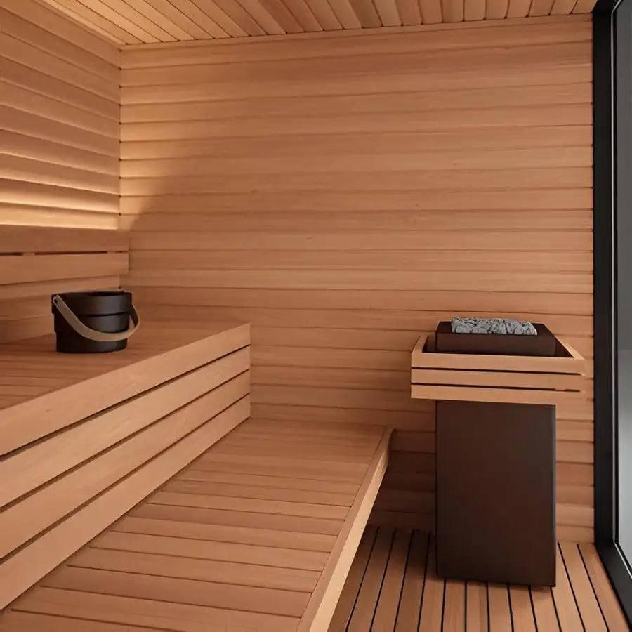 modular outdoor sauna kit