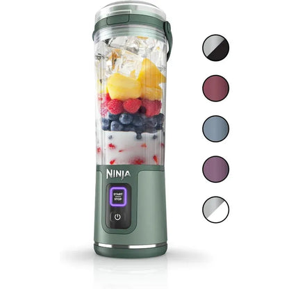 Ninja cordless portable personal blender with 18oz vessel for smoothies
