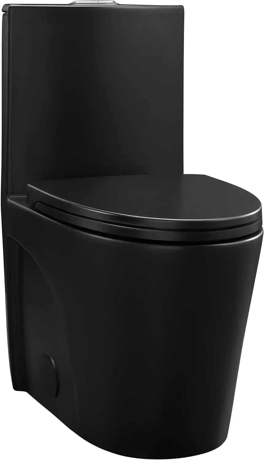 Toilets Glossy White Bathroom Items One Piece Toilet Folding Cleaning Parts Fixture Home Improvement - Home Fusion