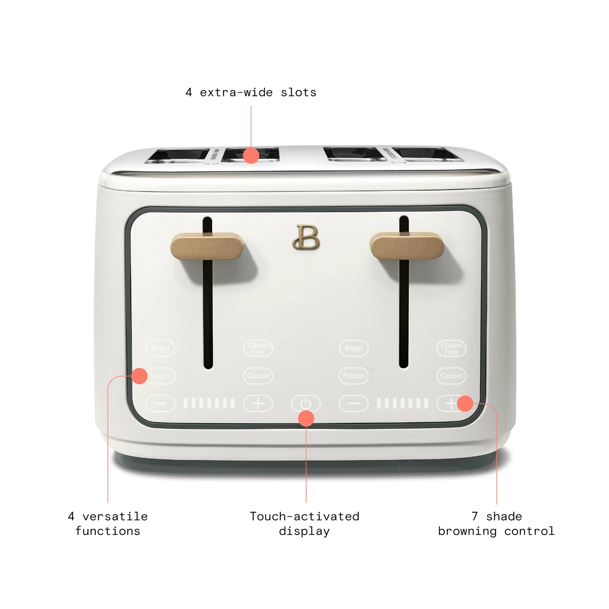 Toasters The Best 4 Slice Wide on Sale - Home Fusion