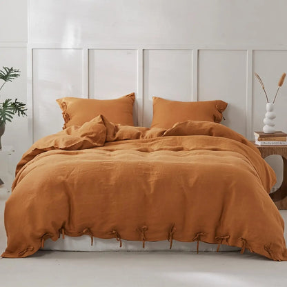 Queen King Size Duvet Cover Bed Sheet Set - Home Fusion