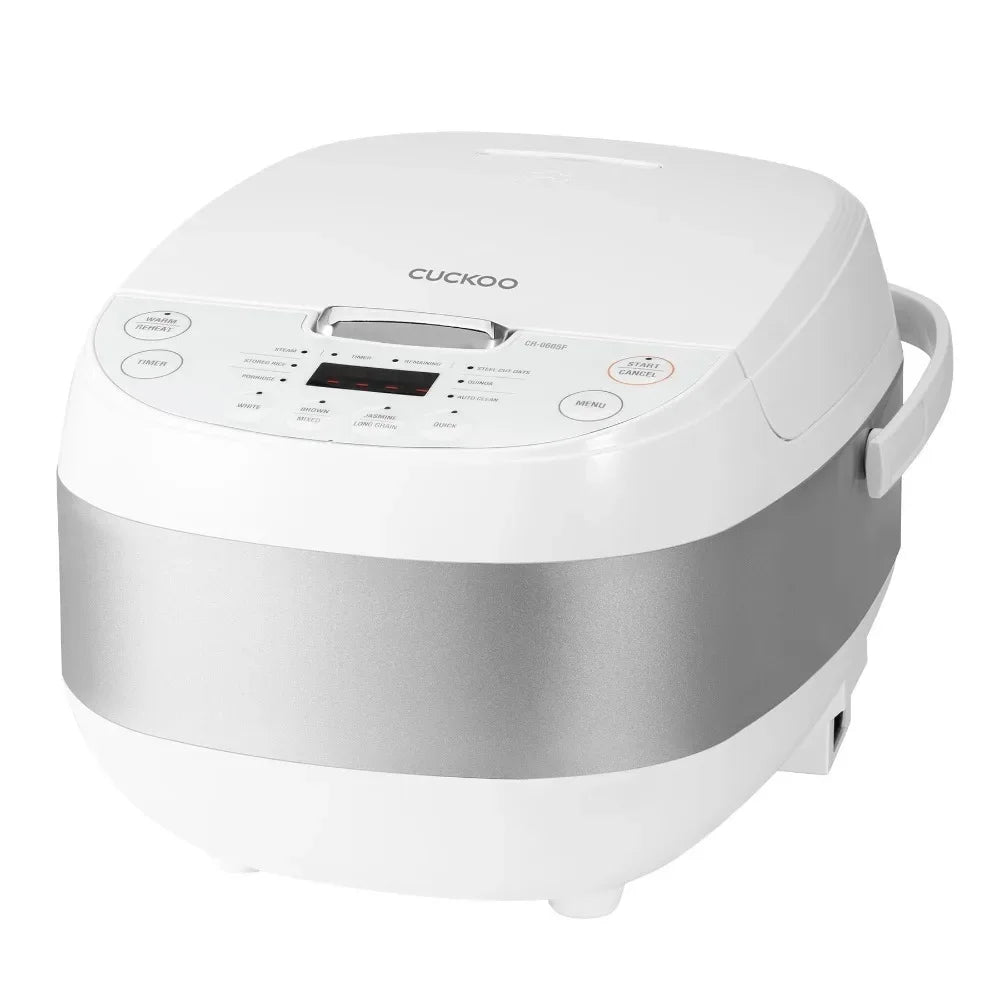 Cuckoo 6 cup (uncooked)/12 cup (cooked) Rice Cooker, 10 Menu Options: Oatmeal, Brown Rice & More, Touch-Screen - Home Fusion