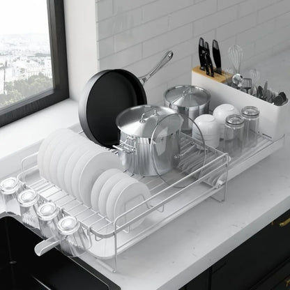 Multifunctional Dish Rack for Kitchen - Home Fusion