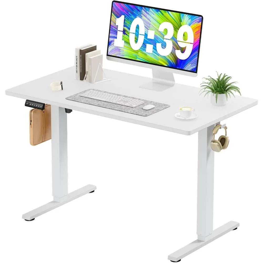Electric Standing Desk Office Computer Table - Home Fusion