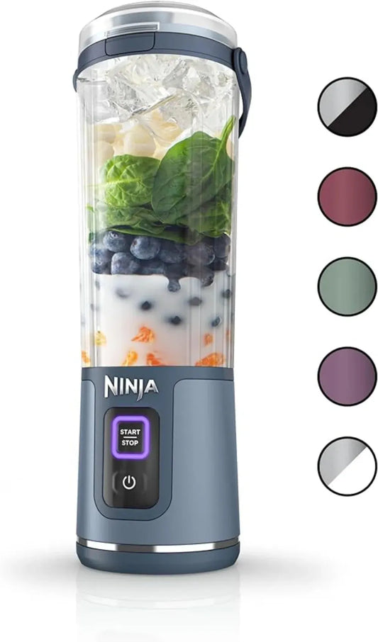 Ninja BPA-free cordless personal blender with 18oz vessel for shakes and smoothies