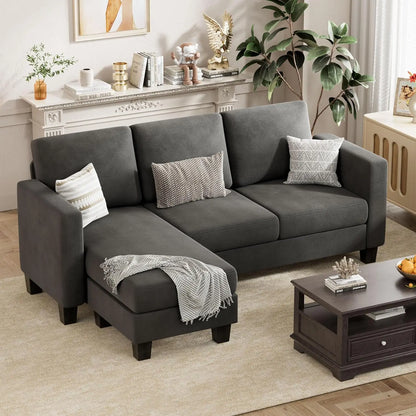 44368948232363 Convertible Sectional Sofa Couch L-Shaped Sofa with Linen Fabric. 076823-f9.myshopify.com