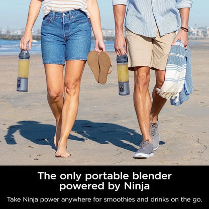Ninja BPA-free cordless personal blender with 18oz vessel for shakes and smoothies