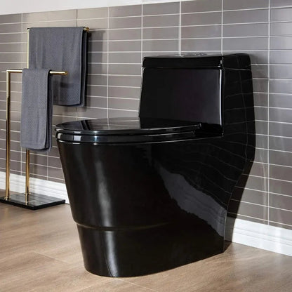 LUXURIOUS MODERN DESIGN Integrated toilet Bathroom Fixture Toilets - Home Fusion