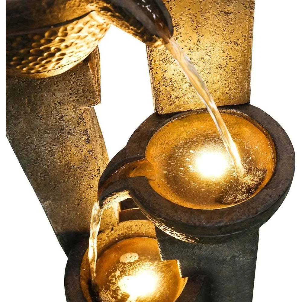 4-story outdoor garden fountain decoration, garden resin fountain, floor terrace, deck, porch, backyard, and home art decoration Home Fusion 4-story outdoor garden fountain decoration, garden resin fountain, floor terrace, deck, porch, backyard, and home art decoration 076823-f9.myshopify.com