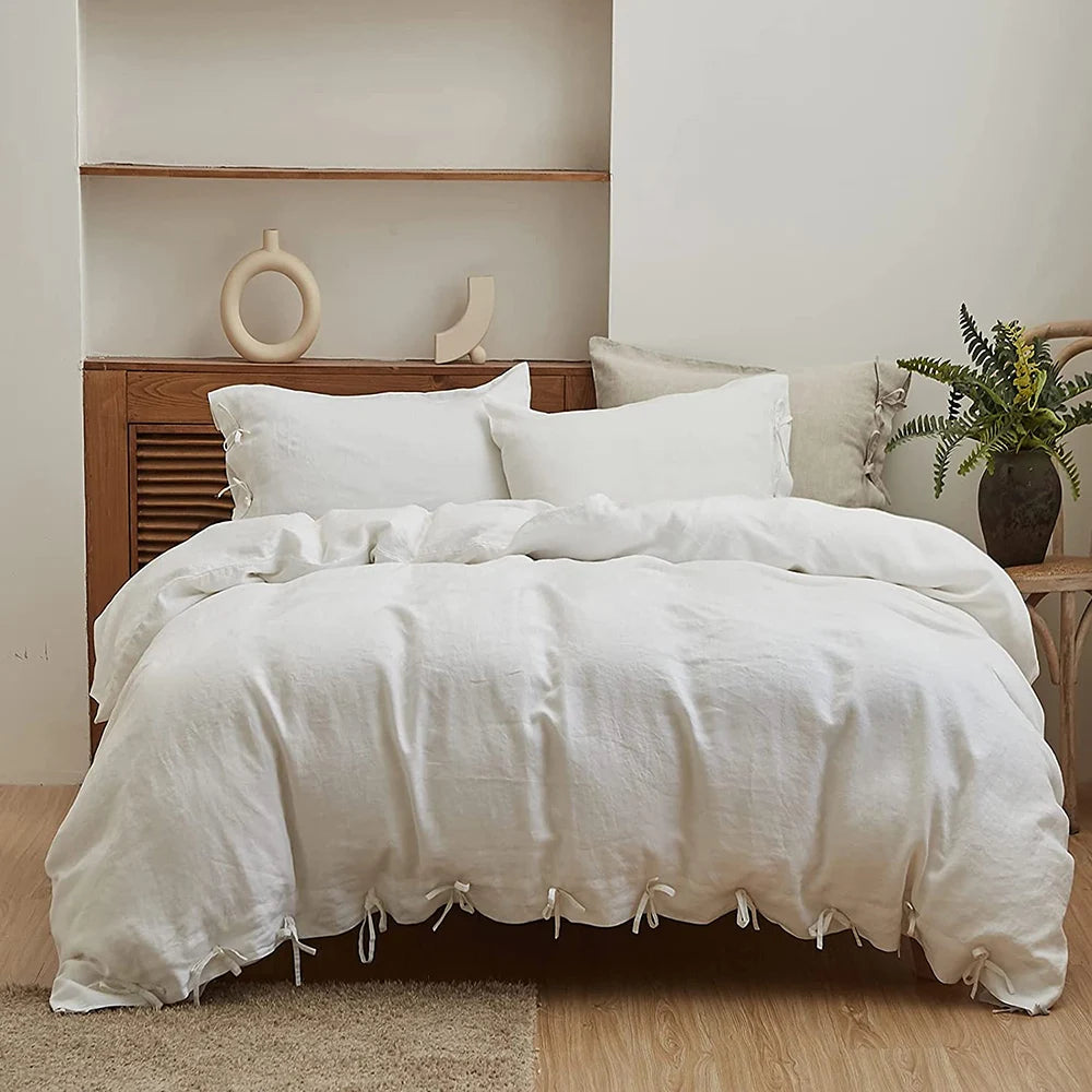 Queen King Size Duvet Cover Bed Sheet Set - Home Fusion