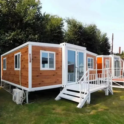 Expandable Container Houses 20ft/40ft with Built-In Toilets – Portable Living Solutions. - Home Fusion