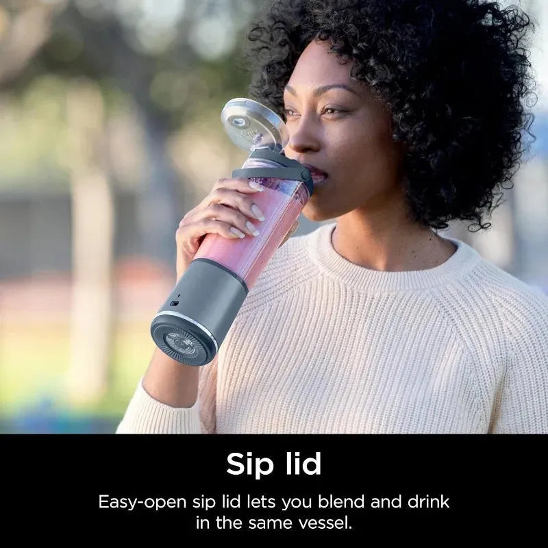 Ninja cordless portable personal blender with 18oz vessel for smoothies
