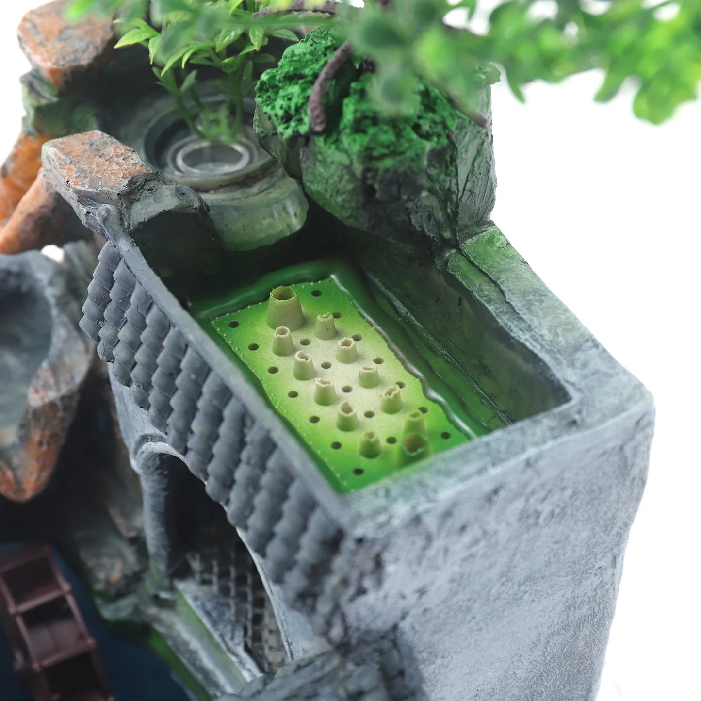 Indoor Decor Flowing Water Ornament Tabletop Fountain. - Home Fusion