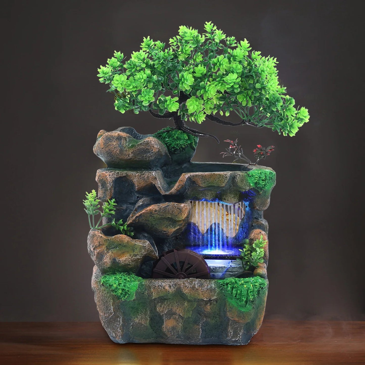 Indoor Room Fountain Waterfall Decor Desktop Fountain. - Home Fusion